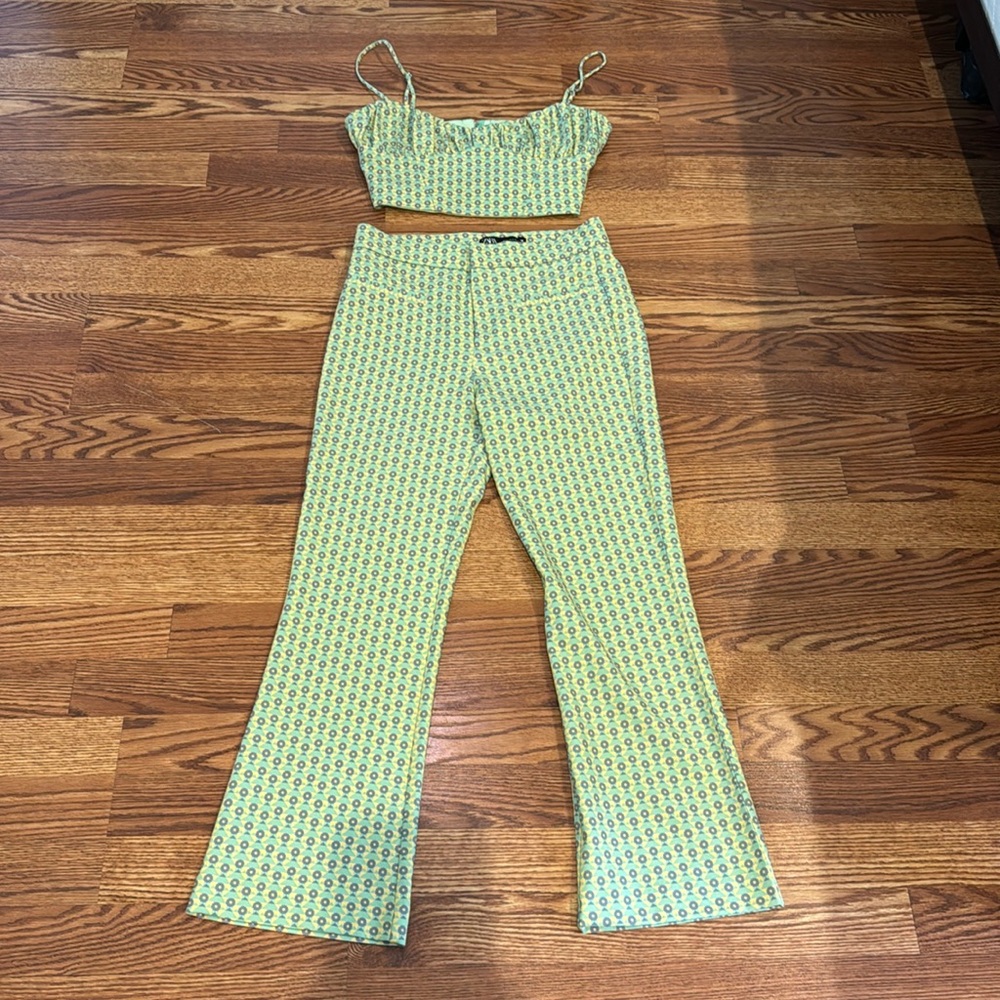 Zara top me bottom set